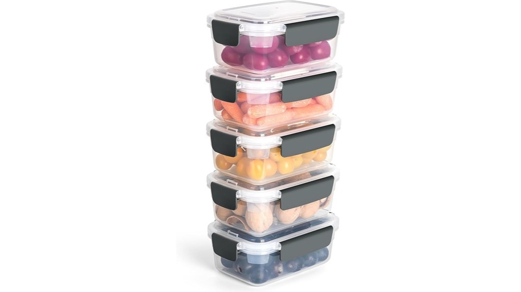yory plastic food containers