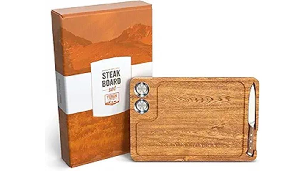 yukon glory steak serving board